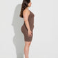 Second Skin Slip Dress - Tan